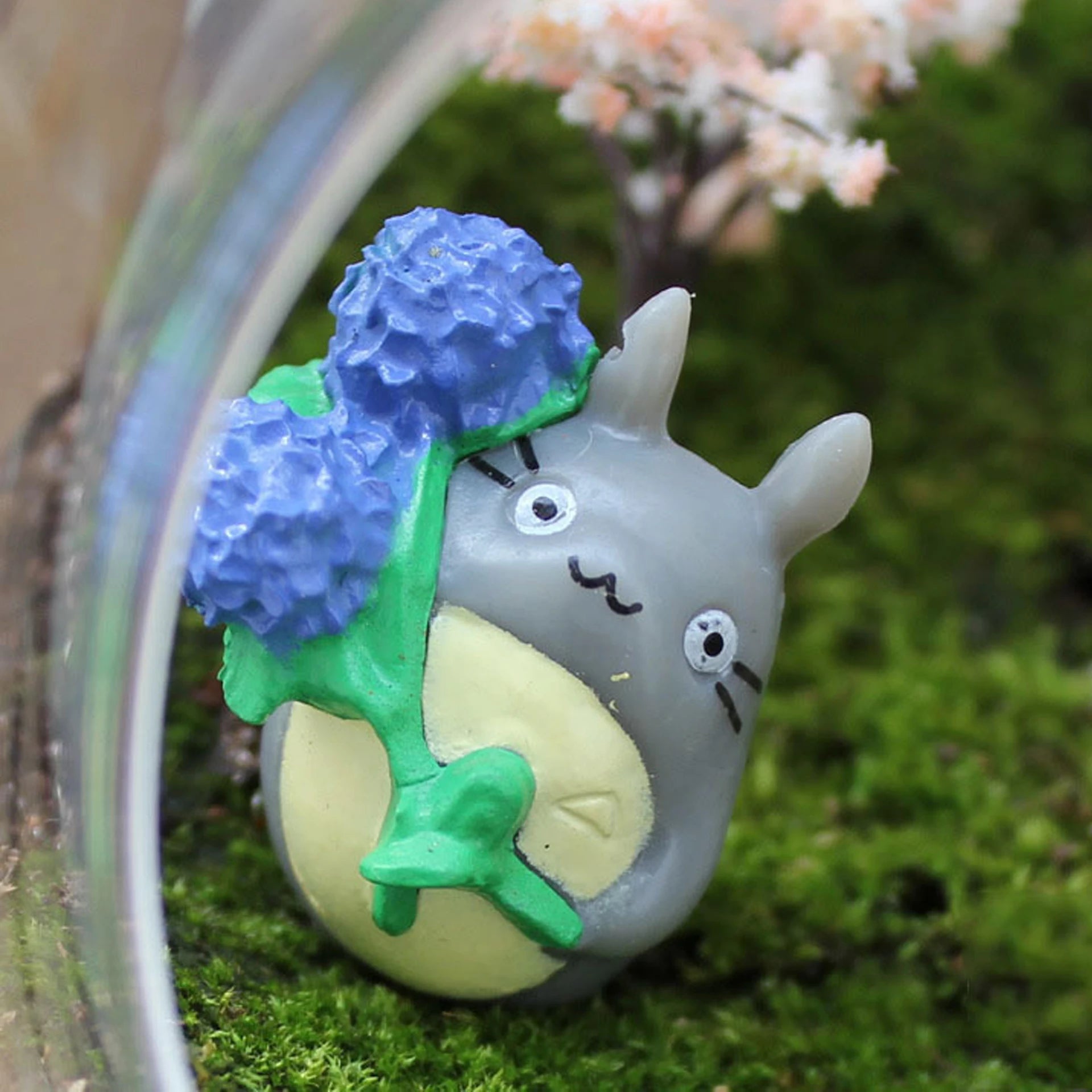 1-12pcs Anime Miyazaki Hayao Series Totoro Figure Mini Statue Cute Toys Room Ornaments Pvc Figures Toy Kid Gifts Collecctibles