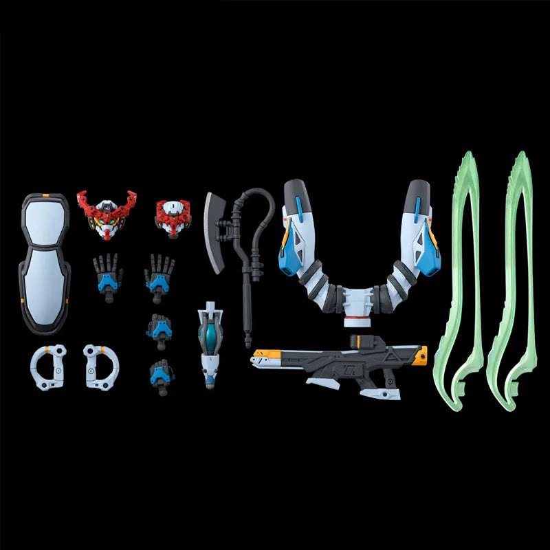 Bandai Genuine HG Mobile suit Gundam gMS-Ω GQuuuuuuX Anime Action Figure Collectible Assembly Model Toy Ornaments Gift Children