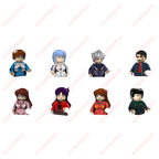 EVA NEON GENESIS EVANGELION Animation Peripheral Toys Asuka Shinji Rei Mari Small Doll Anime Action Model Figures Collection