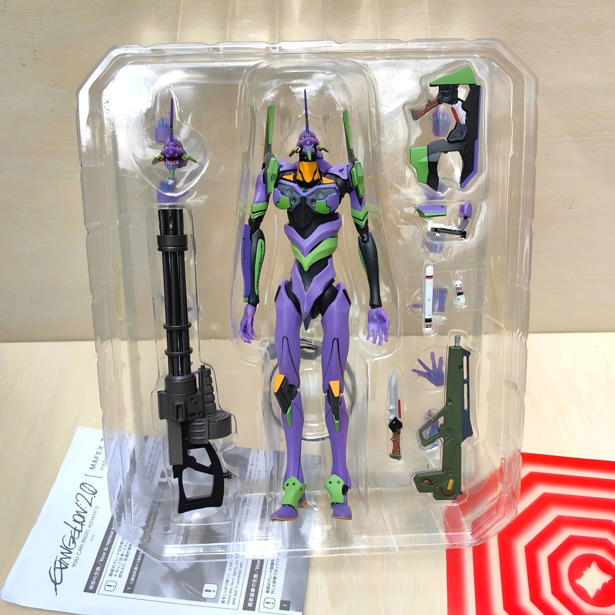 EVA01 Prototype Neon Genesis Evangelion Action Figure PVC Collectible Model Shinji Rei Robot Toys