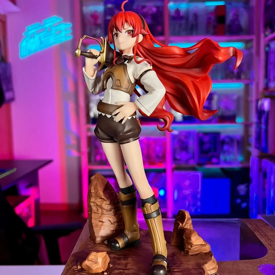 Anime Eris Boreas Figure Toys Mushoku Tensei Action Figures Eris Greyrat Figure Model PVC Collectible Statue Decoration Dolls
