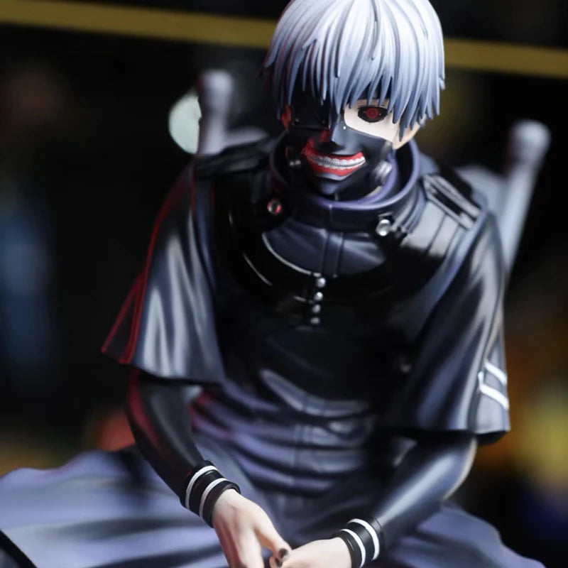 Kaneki Ken Figures Tokyo Ghoul Figure Anime Peripherals Statue Pvc Two Headed Models Collection Statue Toys Girls Birthday Gifts