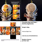 Demon Slayer Rengoku Kyoujurou Agatsuma Zenitsu Kochou Shinobu Multi Headed Carving Garage Kit Decorative Desktop Ornament Model