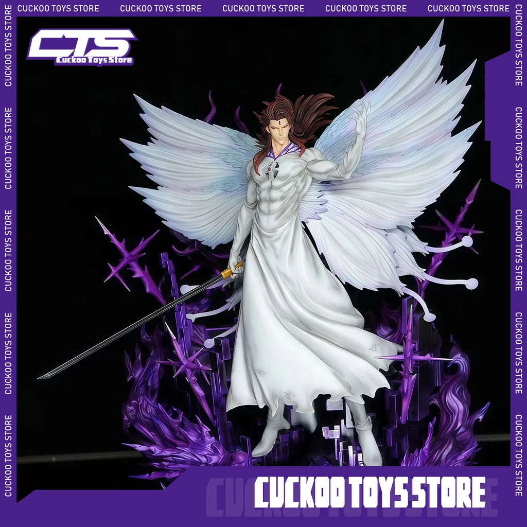 31cm Bleach Aizen Figure Aizen Sousuke Anime Figurine Pvc Model Gk Statue Collectible Toys Doll Desk Decoration In Stock Gifts