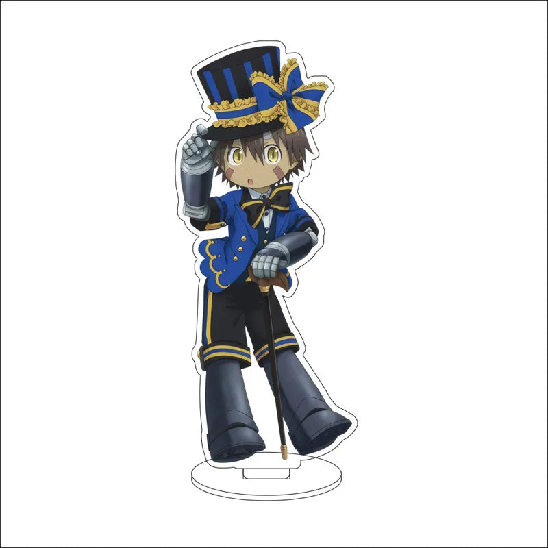 Anime Made in Abyss Acrylic Stand Ornaments Riko Reg Nanachi Prushka Figure Stand Halloween Gifts