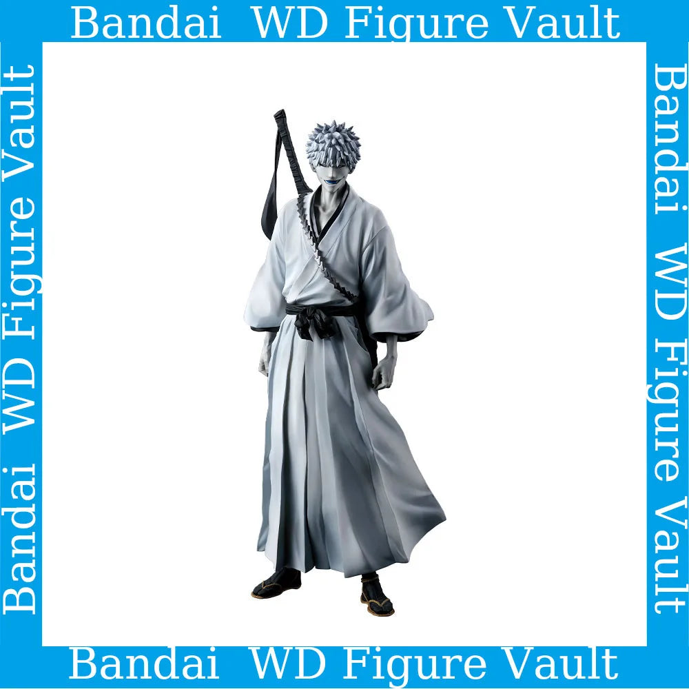 Bandai  BLEACH Kurosaki Ichigo Ichimaru Gin Ichimaru Gin Zaraki Kenpachi Kuchiki Byakuya Anime Figure Toy Model Gift