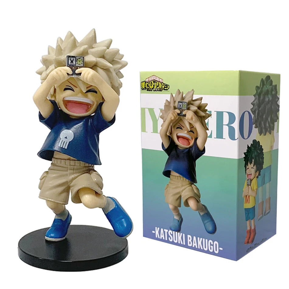 Anime My Hero Academia Peripheral 11.5-22cm Bakugou Katsuki/Childhood Katsuki Bakugo PVC Model Cartoon Decoration Doll Gift