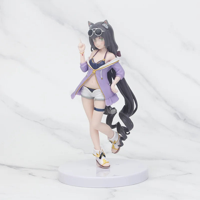 17CM Hot Anime Kokkoro Figure Princess Connect Re:Dive Priconne Natsume Kokoro Swimsuit PVC Action Figure Model Doll Toys