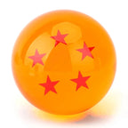 Dragon Ball Z 3.5cm Stars Crystal Ball Anime Orange Crystal Desktop Ornaments Toys Collection for Kids Gift