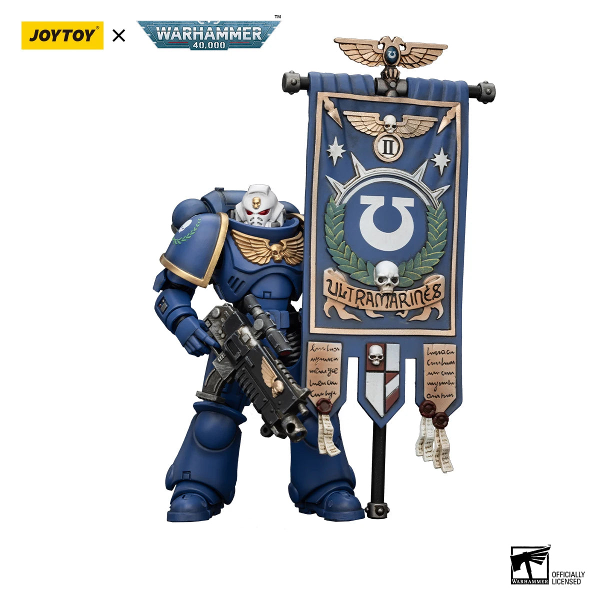 JOYTOY Warhammer 40k 1/18 Action Figures Ultramarines Heroes of the Chapter Primaris Ancient Posca