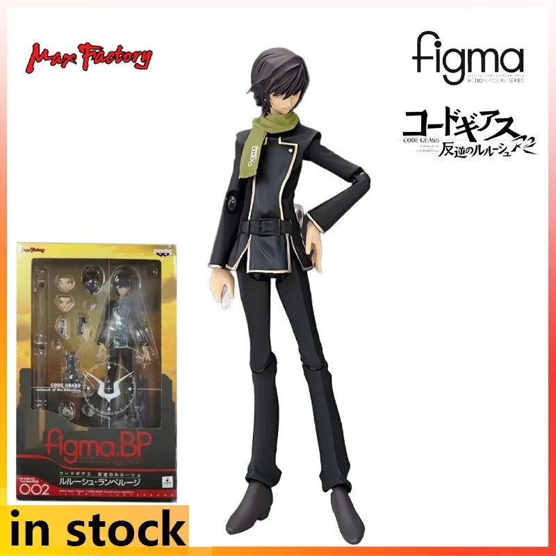 Max Factory Produces Figma Finished Product Movable Doll CODE GEASS Rebel Lelouch Anime Toy Exquisite Holiday Gifts Boys' Gifts