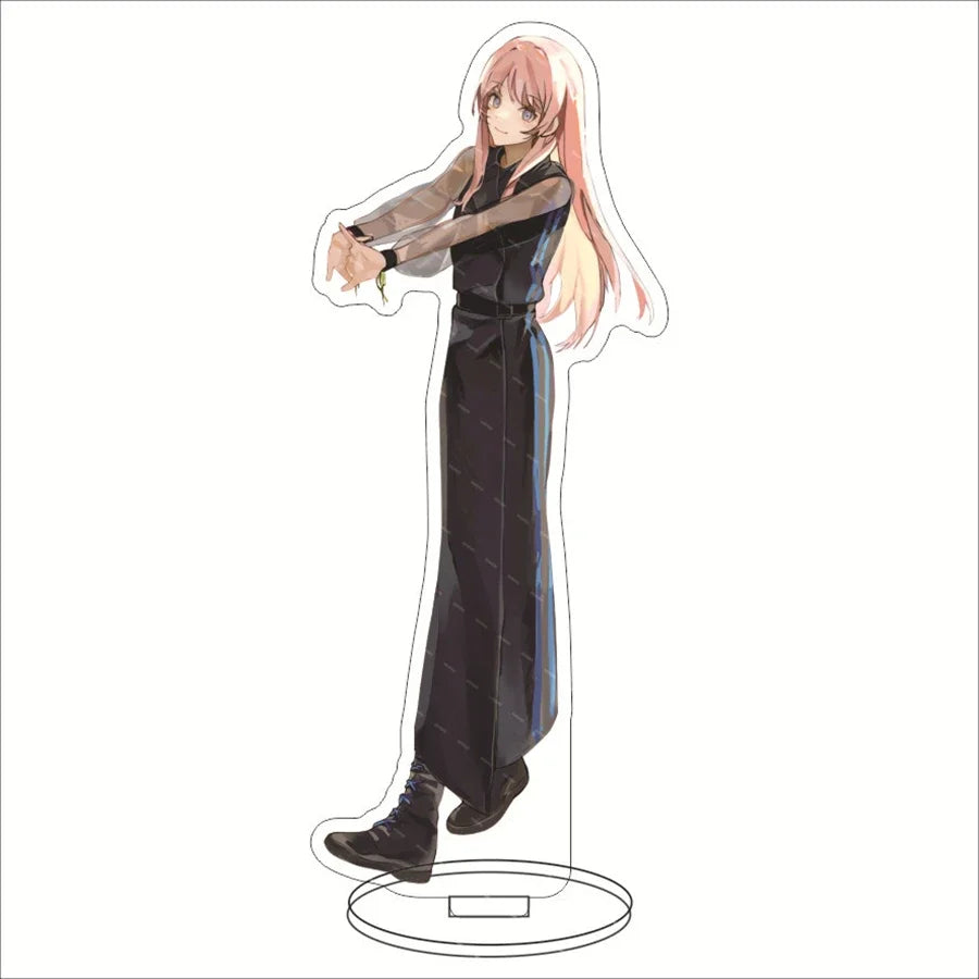 Anime Figure BanG Dream Maruyama Aya Sayo Hikawa Cosplay Acrylic Stand Model Plate Desk Decor Standing Sign Keychain Gifts