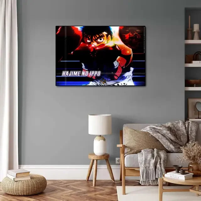 Hajime no Ippo Anime Video Game Canvas Art Poster  Modern Wall Art Picture Print for Family Bedroom Decor