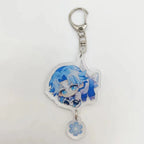 Anime SK8  Figure Keychain Bag Pendant Transparent Acrylic Cartoon Character Skateboard Key Chain Ring Jewelry Gift