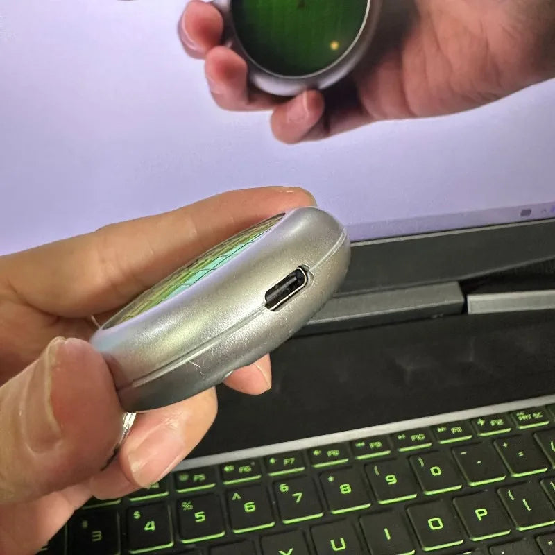 Dragon Ball Press Glow Sound Keychains Creative Bagpack Car Pendant Collect Figures Key Ring Ornament Kids Toy Key Chain Gifts