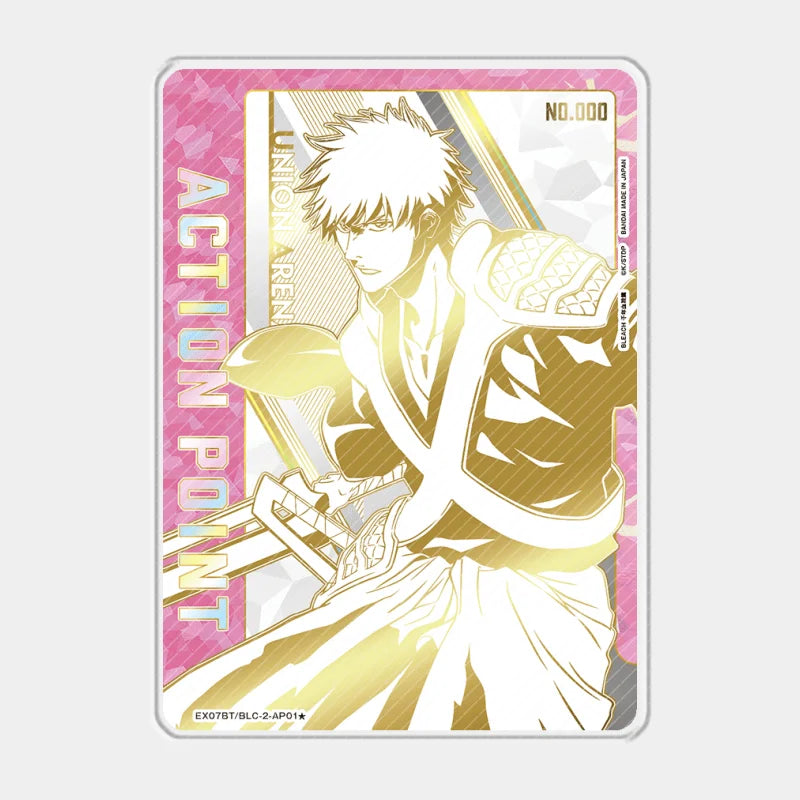 Acrylic Card UA Bleach Thousand-Year Blood War Kurosaki Ichigo Inoue Orihime Kuchiki Rukia Cards Anime Game Collection Toys Gift
