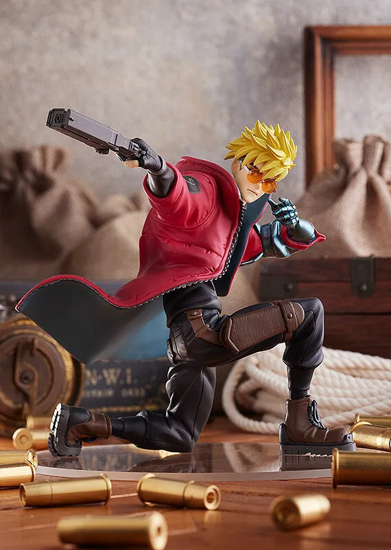 100% Original in Stock Good Smile Company Pop Up Parade Trigun Stampede Vash The Stampede Model Toys Collection Series