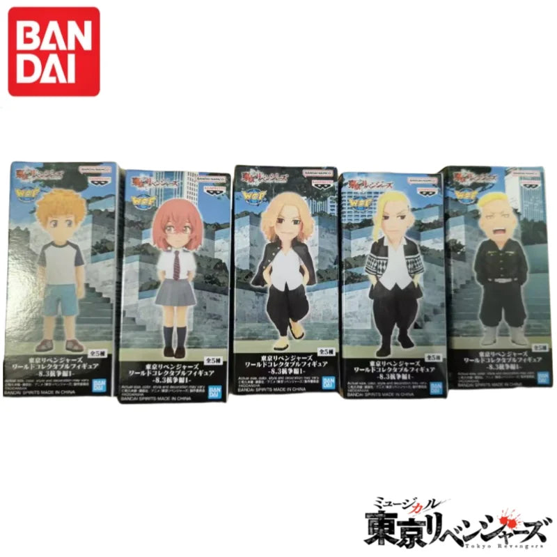 In Stock Bandai Original Banpresto Tokyo Revengers Wcf Saint Night Final Battle3 Garage Kit Model Ornaments 100% Genuin