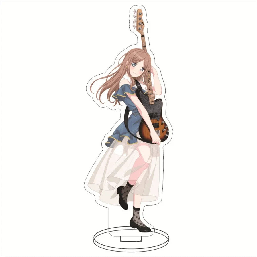 Anime Figure BanG Dream Maruyama Aya Sayo Hikawa Cosplay Acrylic Stand Model Plate Desk Decor Standing Sign Keychain Gifts
