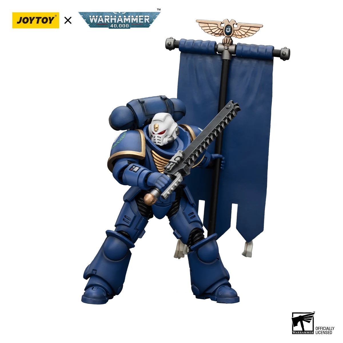 JOYTOY Warhammer 40k 1/18 Action Figures Ultramarines Heroes of the Chapter Primaris Ancient Posca