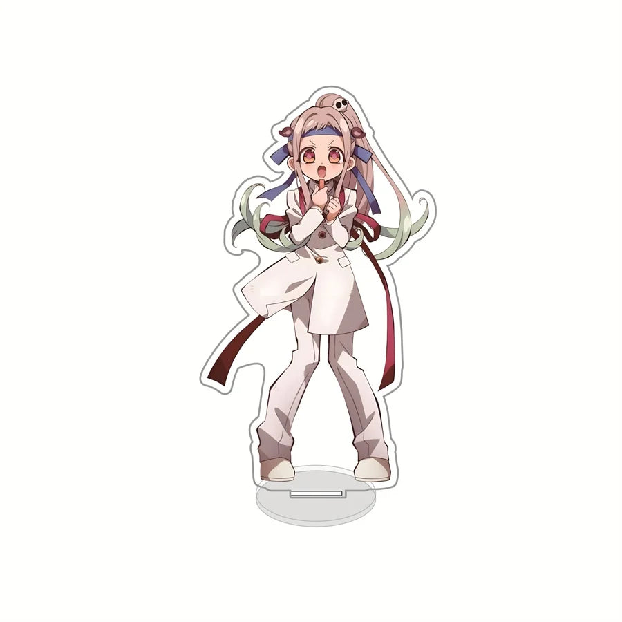 15cm Hot Anime Toilet-Bound Hanako-Kun Figure Stands Model Cute Character Yashiro Nene Acrylic Double-Sided Standing key chain