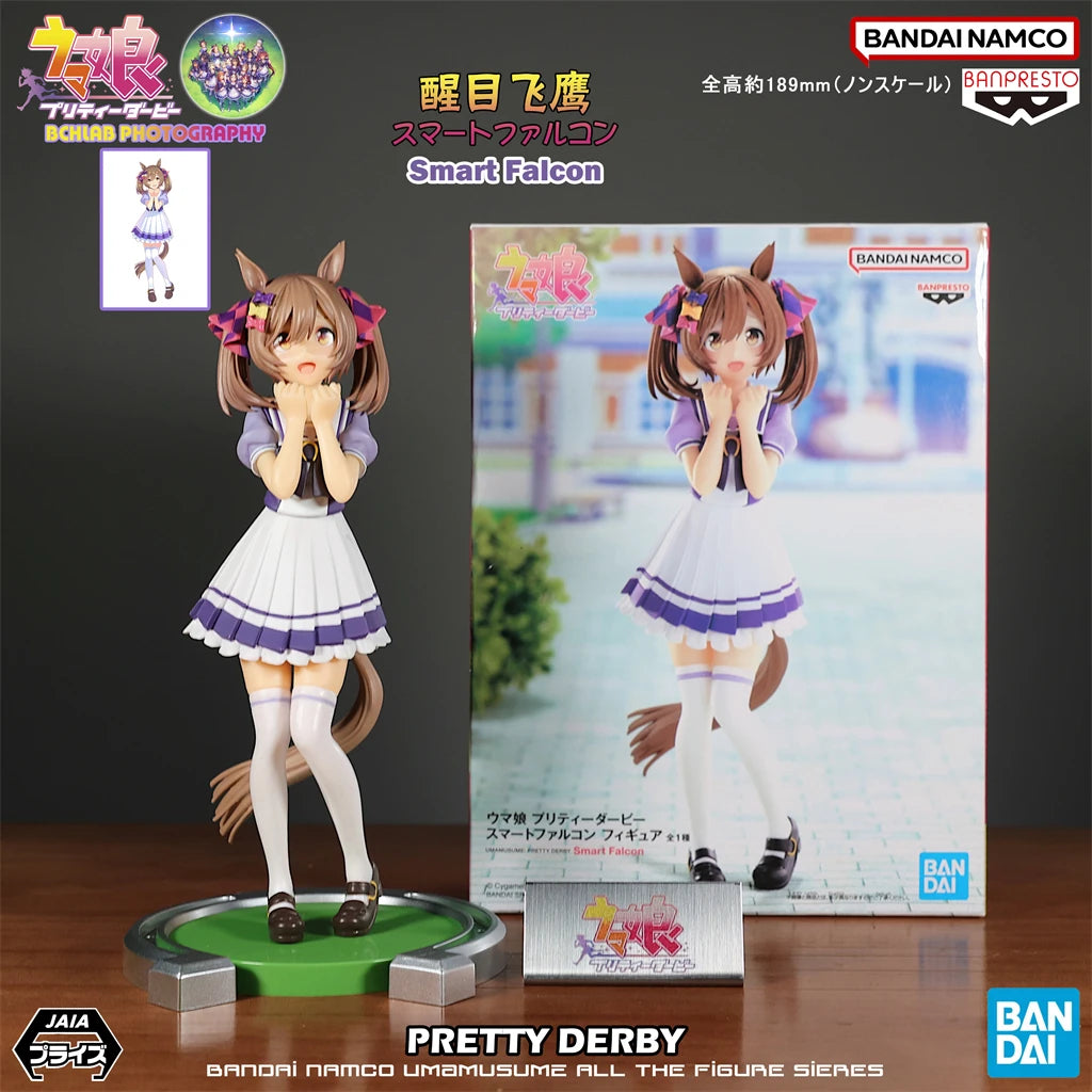 New in Stock Bandai Pretty Derby Special Week Daitaku Helios Silence Suzuka Oguri Cap Figurines Ornaments Anime Models Gifts