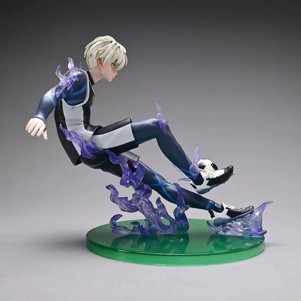 Anime BLUELOCK Seishiro Nagi Football Action Figure Japanese Dolls Hobbies Toys Desk Decorations Room Statue Birthday Gifts