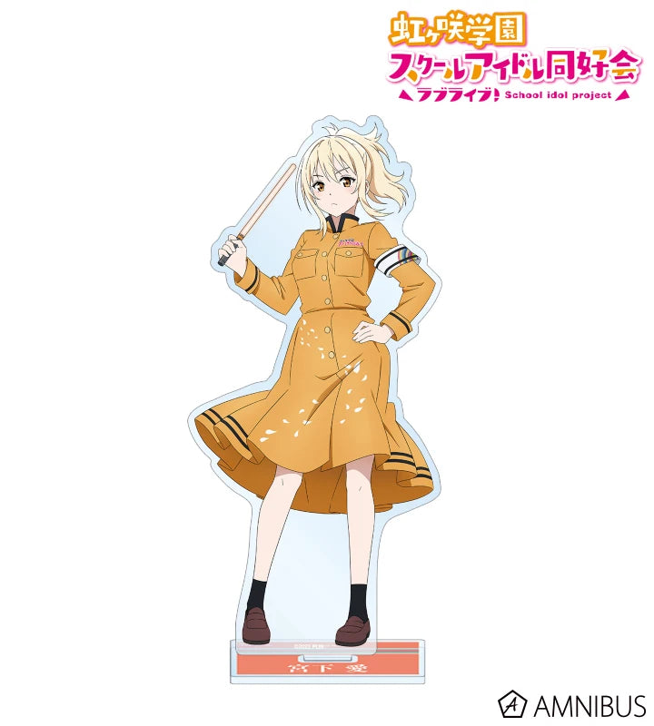 Anime Love Live! Nijigasaki High School Idol Club Acrylic Stand figure Stand Plate Cosplay Prop Decor Cartoons present Gifts