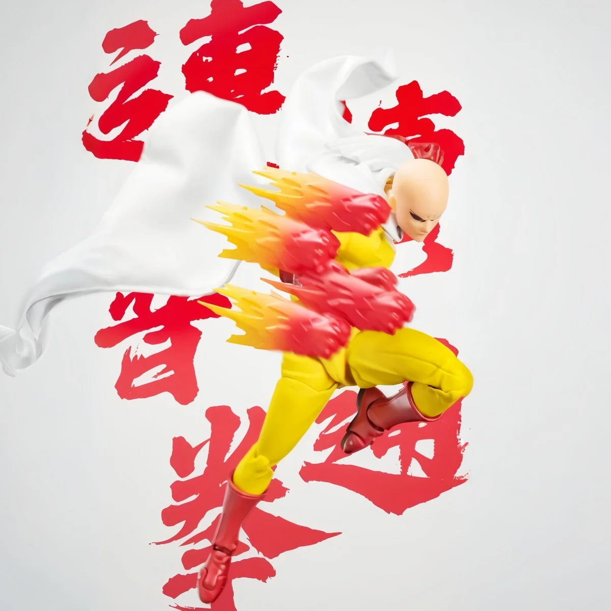 Kaiyodo One Punch Man Saitama Action Figures Amazing Yamaguchi Revoltech Saitama Collection Room Decora Desk Toys Halloween Gift