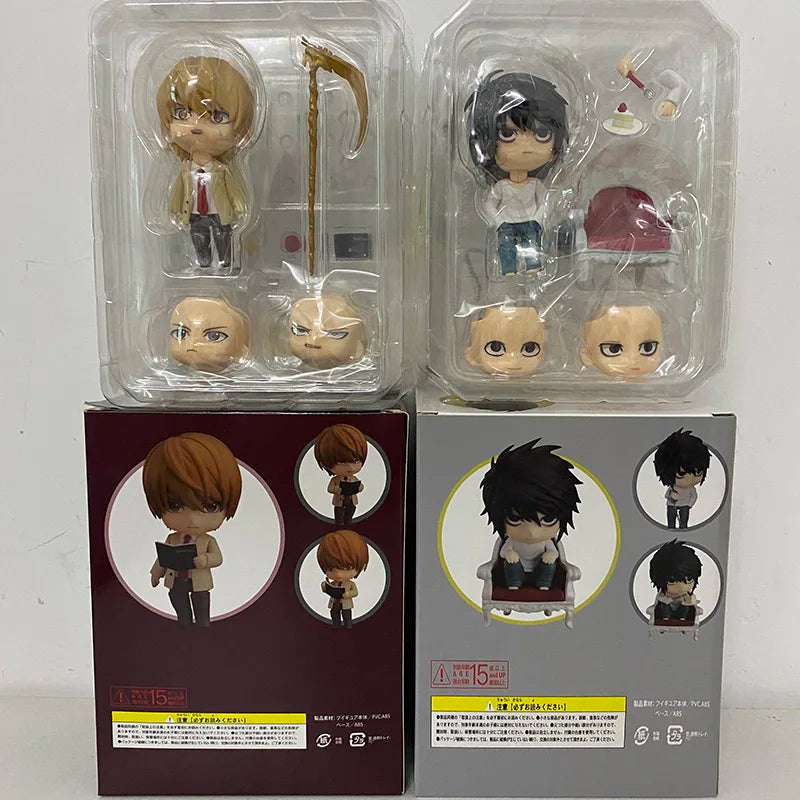 Death Note Figures 1200 Lawliet 1160 Yagami Light Action Figure Collection Toy Model Doll Birthday Gift For Children Decor