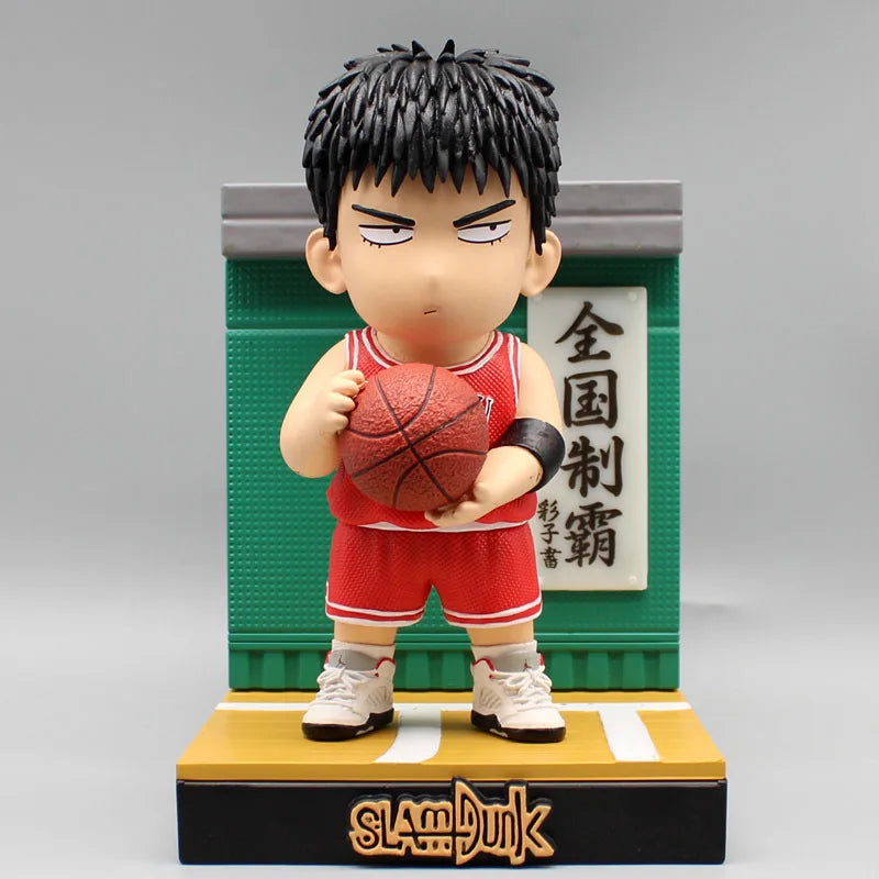 5pcs set Slam Dunk Anime FiguresSakuragi Hanamichi Rukawa Kaede Akagi Takenori Figurine PVC Statue Doll Figure Model Toys Gifts