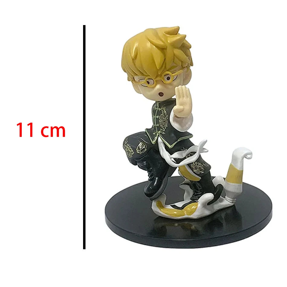 11cm Mob Psycho 100 Figure Shigeo Kageyama Arataka Reigen Action Figure Toys PVC Model Doll Collector Kawaii Birthday Gift