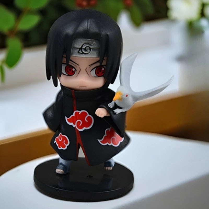 Naruto Kakashi digital Itachi Tsunade handmade model doll Omaments fashion cartoon toy: Sasuke
