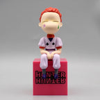 HUNTER × HUNTER GK Q Edition Hisoka Anime Figures steamed stuffed bun face sitting Position Model Desktop Decoration dolls Gifts