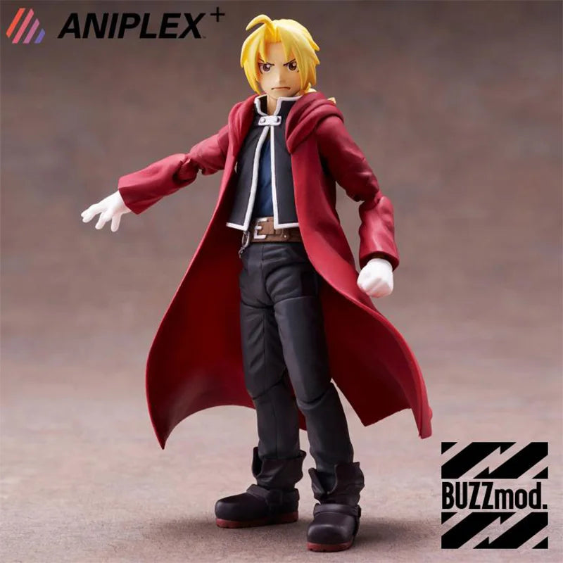 Original Fullmetal Alchemist Brotherhood Edward Elric Anime In Stock Figure Model Collection Toy Gift
