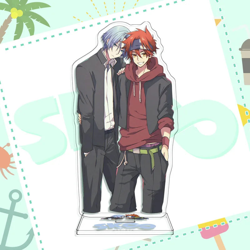 Anime Figure SK8 the Infinity Cosplay Reki Snow Miya Cheery Blossom Acrylic Stands Model Desk Decor Fans Collection Props Gifts