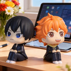 Anime Figures Haikyuu!! Shoyo Hinata Action Figures PVC Tobio Kageyama Toys for Children Collector Haikyu Model Birthday Gifts