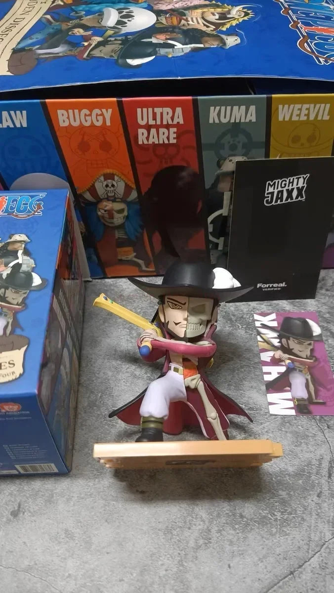One Piece Mightyjaxx Blind Box Fourth Generation Boa Hancock Buggy Doflamingo Action Figure Anime Mystery Box Gift Toy Model