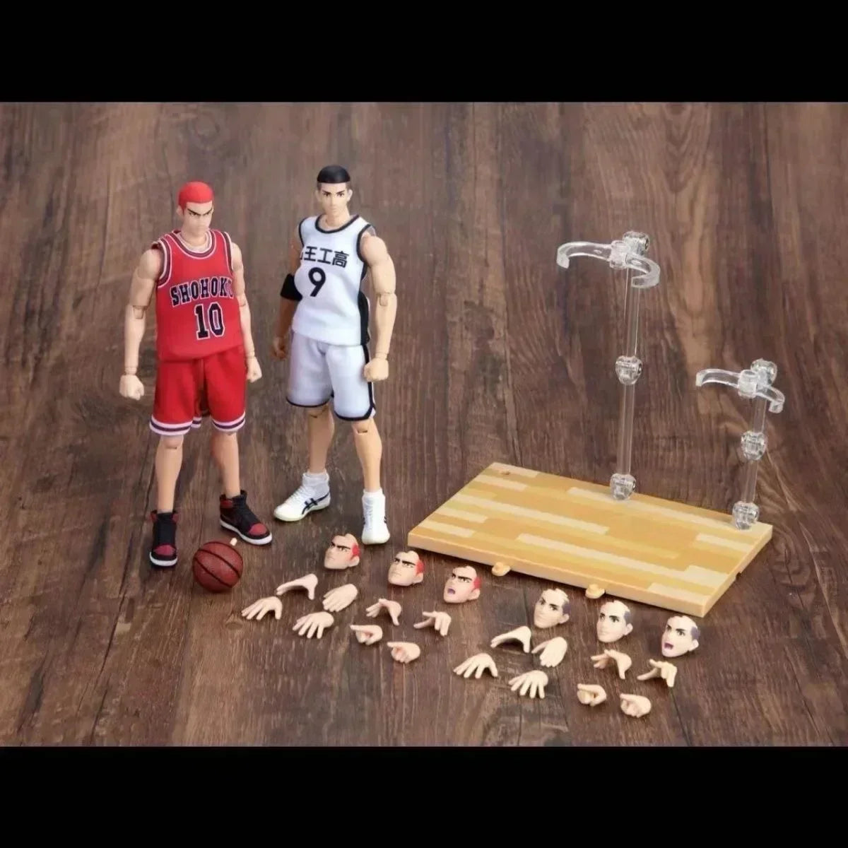 SLAM DUNK GREAT TOYS GT Dasin model Hanamichi Sakuragi Mitsui Hisashi Rukawa Kaede Miyagi Ryota Kogure Sawakita action figure