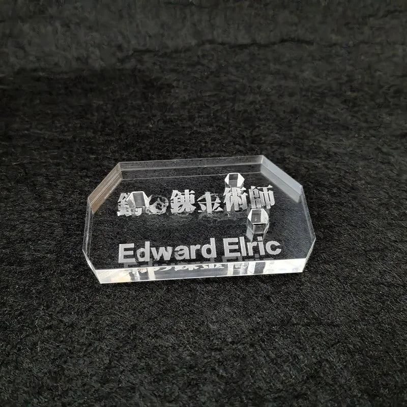 Fullmetal Alcht GSC Edward Alphonse Roy Mustang Hawk Ewing Base Appmation Steel Alchemy Figure Collectible Model Toy