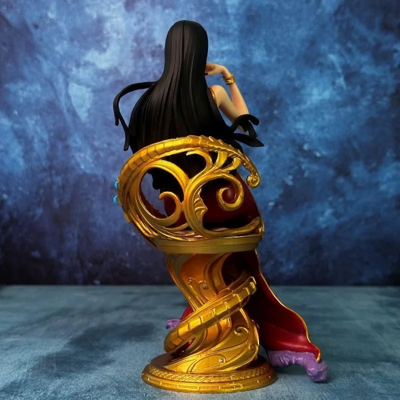 One Piece Seven Deadly Sins Empress Sofa Ornament BT Hancock Beautiful Girl Handmade Collectible Action Figure Gift