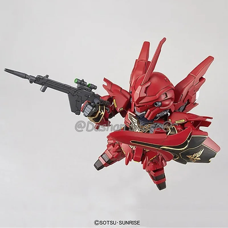 BANDAI SD Gundam Sinanju Model Kit EX Standard 013 Assembly MSN-06S Collection Strike Freedom Unicorn Wing GUNDAM Action Figure