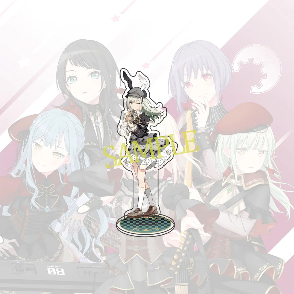 BanG Dream! Ave Mujica 15cm Acrylic Character Mutsumi Nyamu Sakiko Uika Umiri Standing Model Desktop Decoration Fan Gift