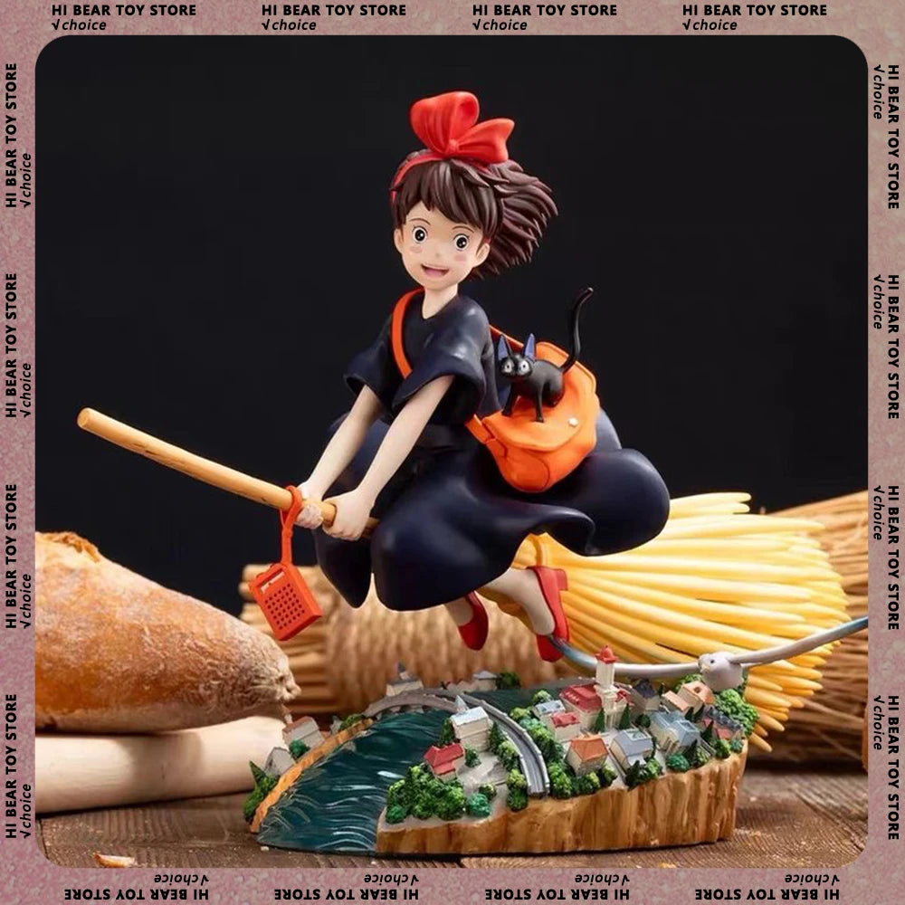 Kiki Figure Delivery Service Figurine Cute Girls Anime Figures Desk Decoration Doll Statue Collection Model Toys Birthday Gifts