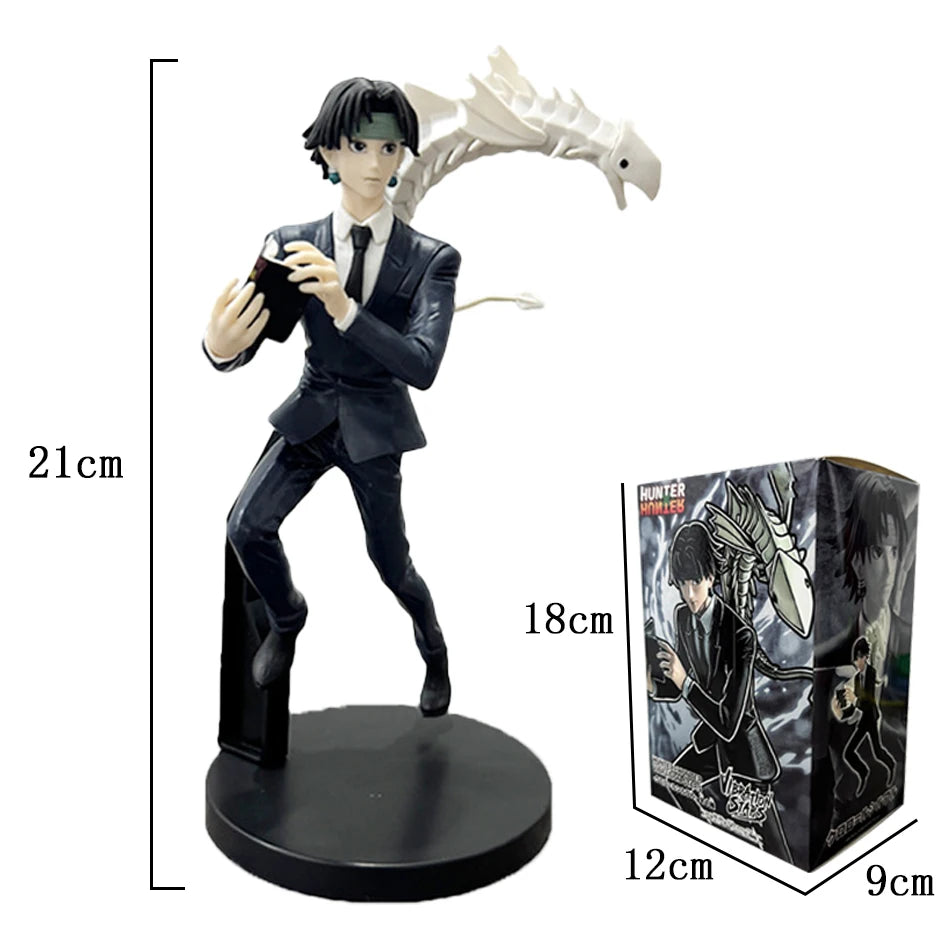 Hunter x Hunter 15-23cm Anime Figure Gon Freecss Alluka Zoldyck Action Figure Chrollo Lucilfer/Kurapika Figurine Model Toys Gift