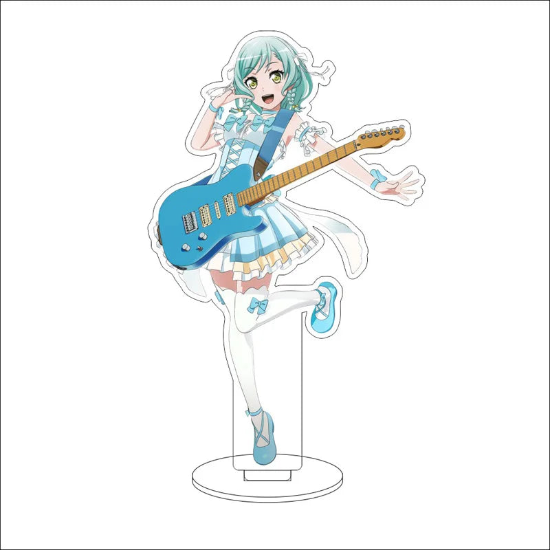 Anime BanG Dream! Acrylic Stand Ornaments Kasumi Toyama Ran Mitake Aya Maruyama Yukina Minato Figure Stand Halloween Gifts