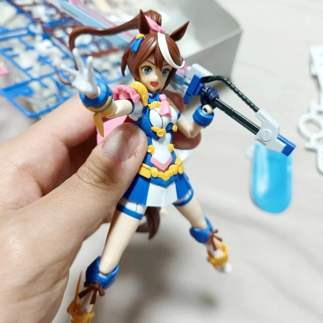 Bandai Original 30 Minutes Series 30ms From Uma Musume Pretty Derby Anime Figure Tokai Teio Joints Movable Action Cool Toy Gifts
