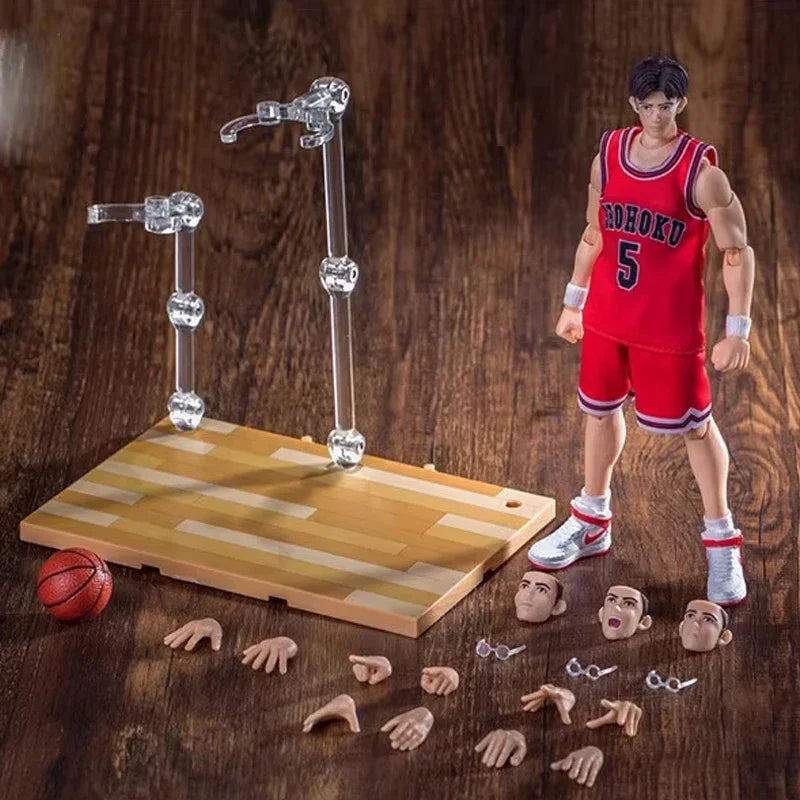 Dasin/Great Toys/GT Slam Dunk Hanamichi Sakuragi Kaede Rukawa Mitsui Hisashi Akagi Takenori Ryota Miyagi 1/12 PVC Action Figure
