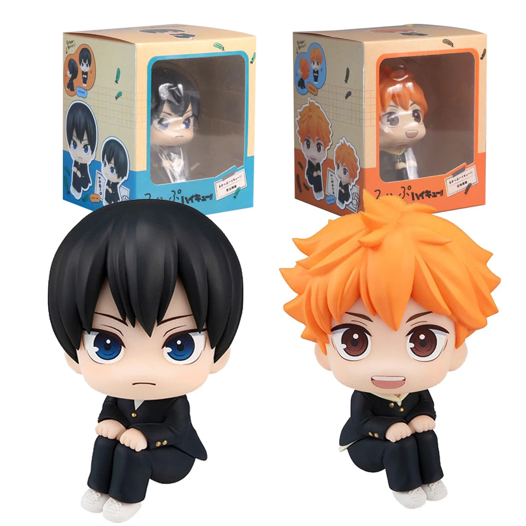 Anime Figures Haikyuu Shoyo Hinata Action Figures PVC Tobio Kageyama Toys for Children Collector Haikyu Model Birthday Gifts