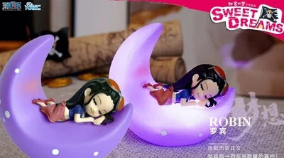 Hot One Piece Anime Blind Box Series Night Light Toys Luffy Zoro Nami Sanji Chopper Figures Sweet Dream Led Mystery Box Ornament
